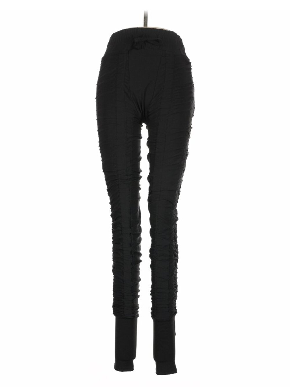 Agogie Black Wearable Resistance Ruched Leggings M